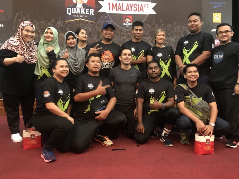 Cabaran Jom Kurus Satu Malaysia Musim ke-10 – Team Charlie KLCC Bersama Kapten Black