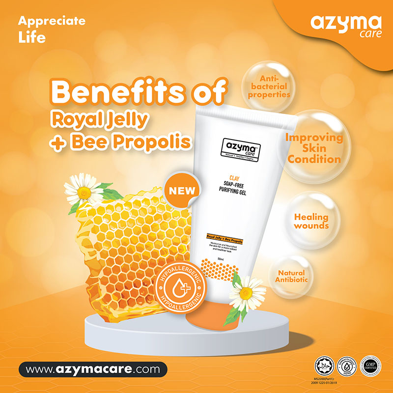 AzymaCare Clay Soap-Free Purifying Gel
